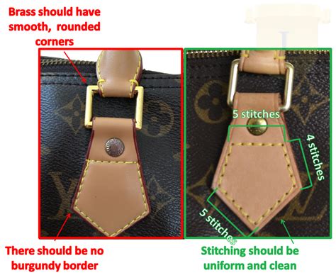 how can you tell a real louis vuitton bag|louis vuitton stitching.